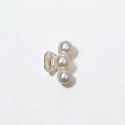Triple Pearl Claw Clip